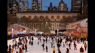 Live webcam: Bryant Park Rink & Plaza