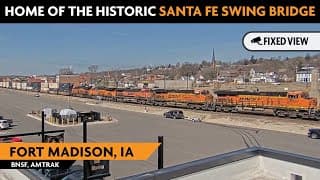 Live webcam: Fort Madison Bridge (West View)