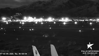 Live webcam: Palm Springs Air Museum