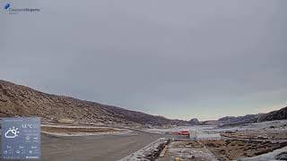 Live webcam: Kangerlussuaq Airport East
