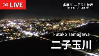 Live webcam: Tama River, Tachikawa