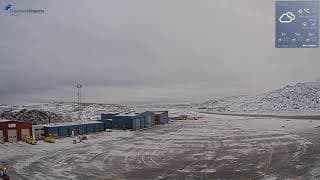 Live webcam: Ilulissat Airport North